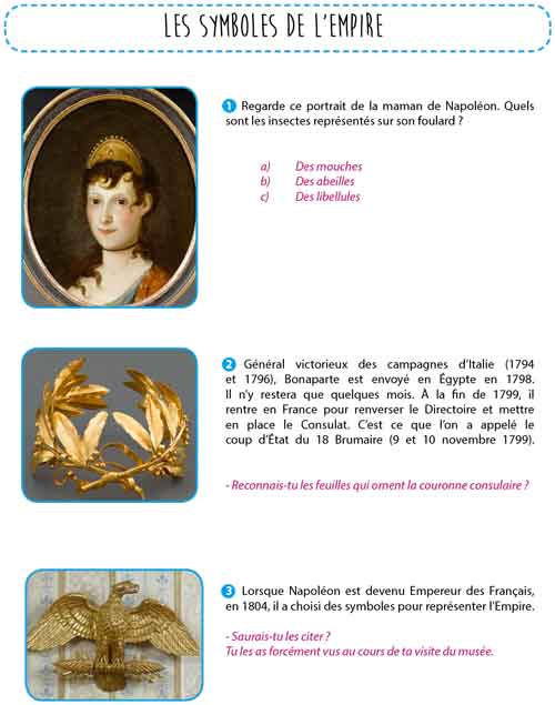Brochure Casa Bonaparte L'enfance de Napoléon